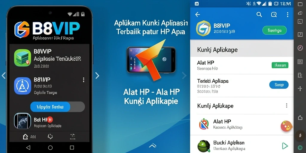 Tampilan antarmuka B8VIP yang modern dan fungsional.