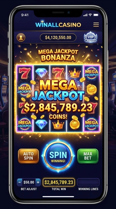 winallcasino tampilan beranda