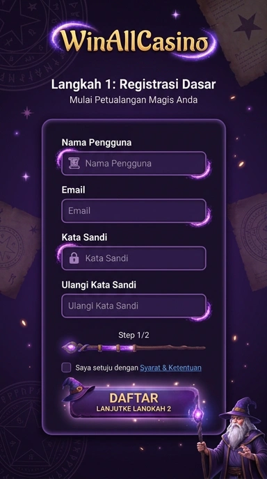 Panduan Registrasi Akun Baru Winallcasino untuk Android